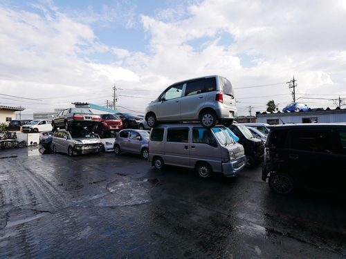 事業内容:自動車リサイクル事業